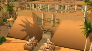 Egyptian Temple & Town Lot